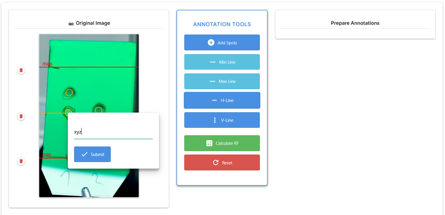 Labeled Annotation Example